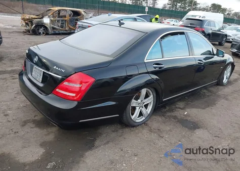 2012 Mercedes-Benz S 550 4Matic from USA, damaged, VIN WDDNG9EBXCA443583